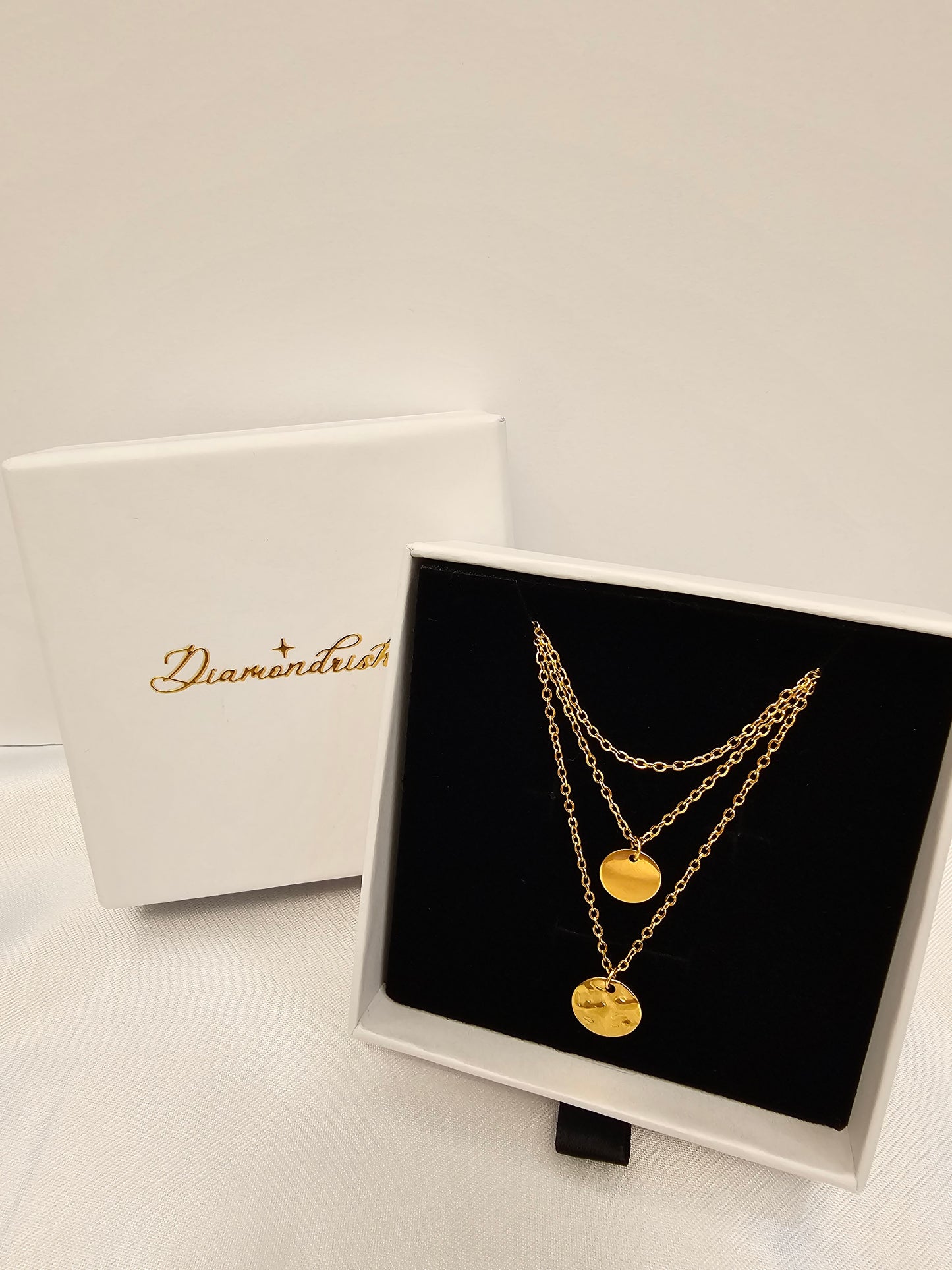 AMORA NECKLACE (18K Gold Plated Steel)