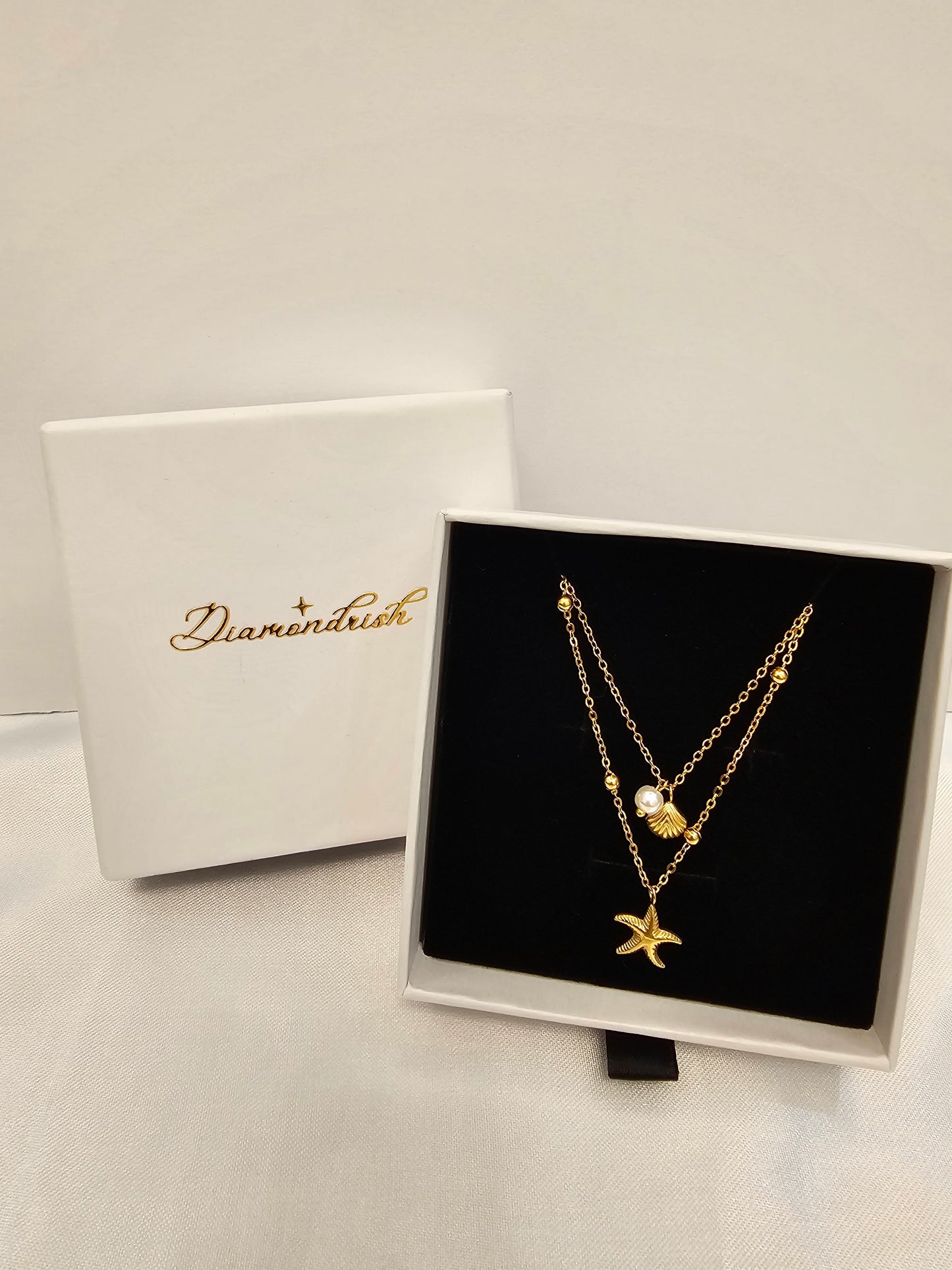 OCEANIA NECKLACE (18K Gold Plated Steel)