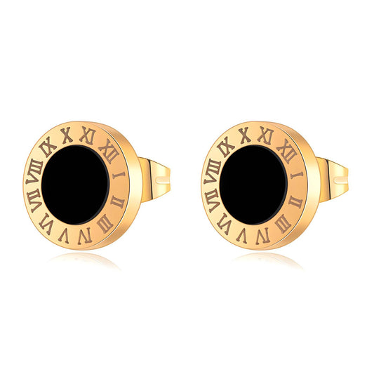 ROMAN PASSION EARRINGS (18K Gold Plated Steel)