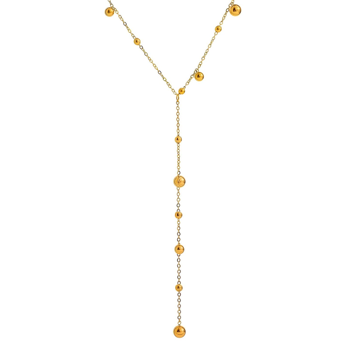LEORA NECKLACE (18K Gold Plated Steel)