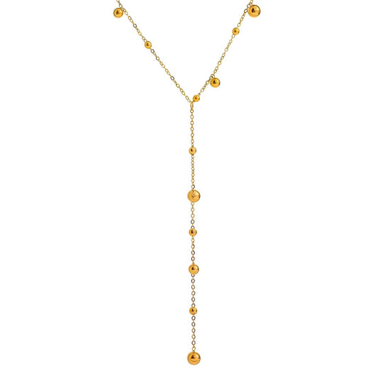 LEORA NECKLACE (18K Gold Plated Steel)