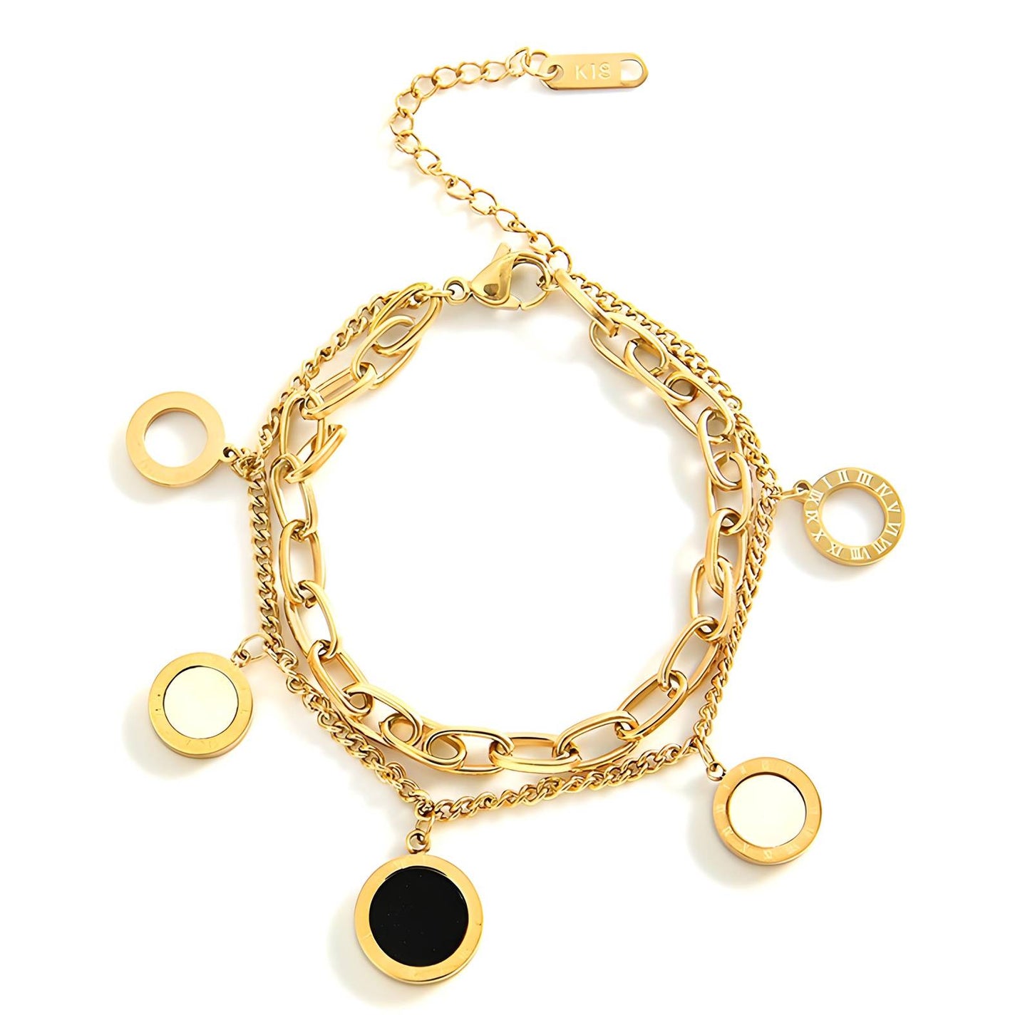 MIRELIA BRACELET (18K Gold Plated Steel)