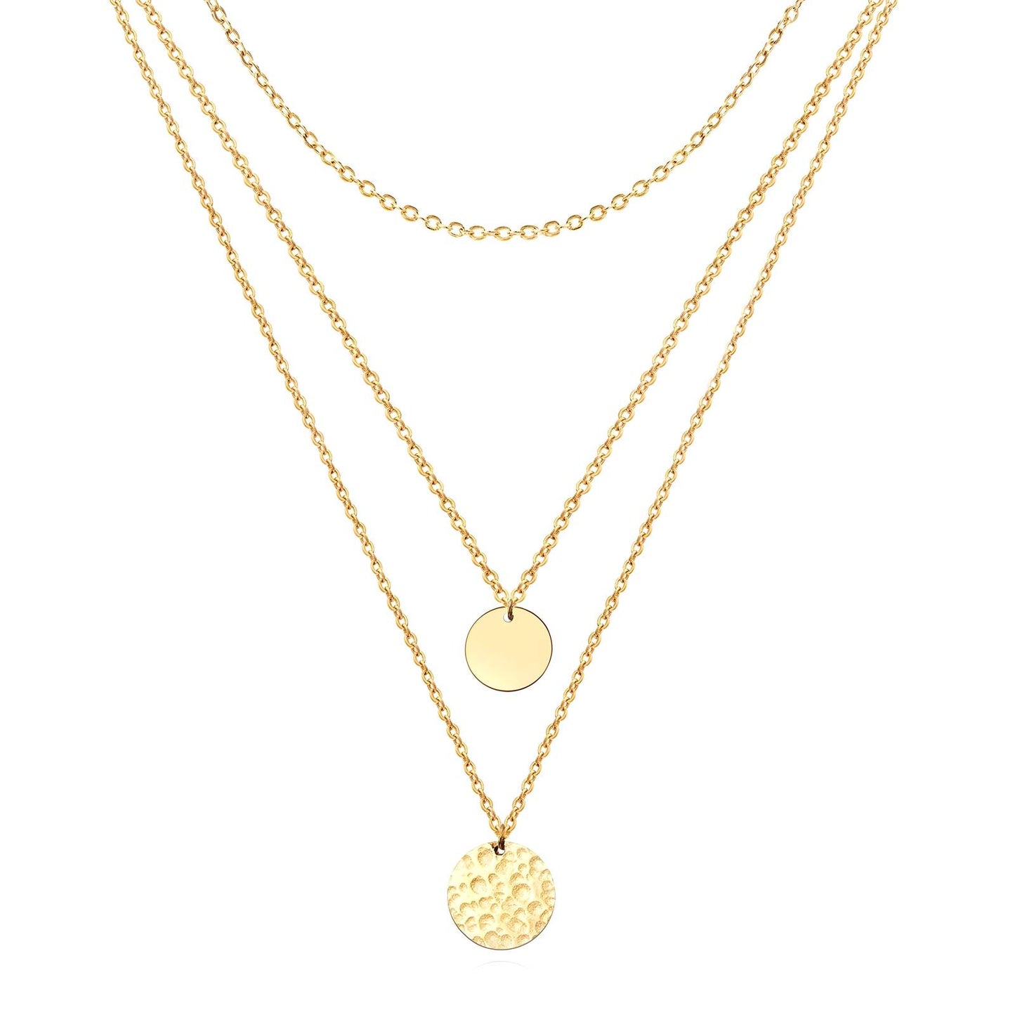 AMORA NECKLACE (18K Gold Plated Steel)